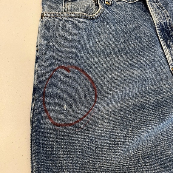 Austin Jeans Men's Size 34x34 Relaxed Fit Jeans Medium Wash Straight Leg - Picture 4 of 10